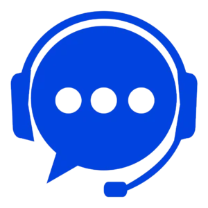 icon_03 병원 텔레마케팅 중인 상담원 아이콘